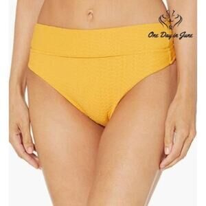 Seafolly Women's Hi Rise Pant Bikini Bottom Swimsuit Size 2